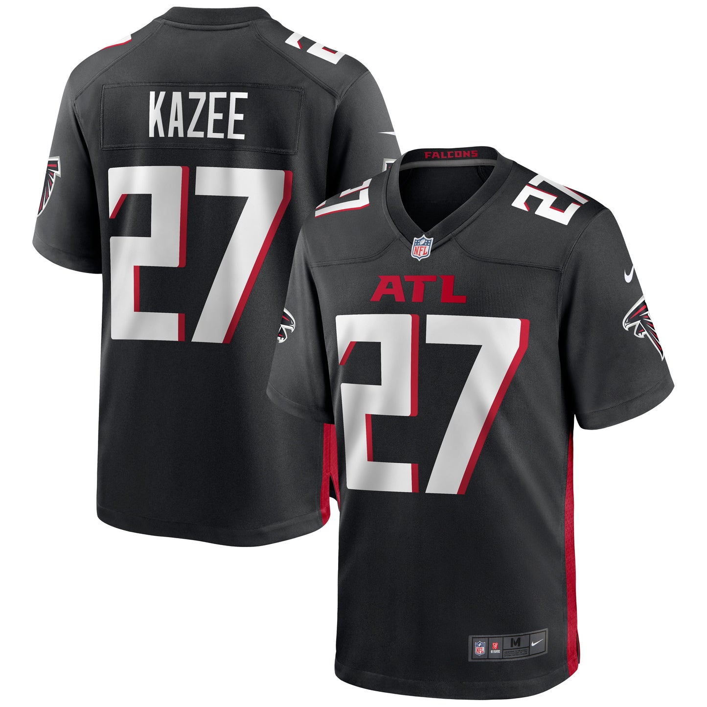 Damontae Kazee Atlanta Falcons Nike Game Jersey - Black