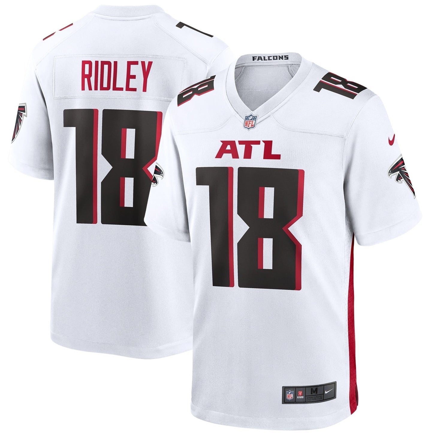 Men's Nike Calvin Ridley White Atlanta Falcons Game Jersey
