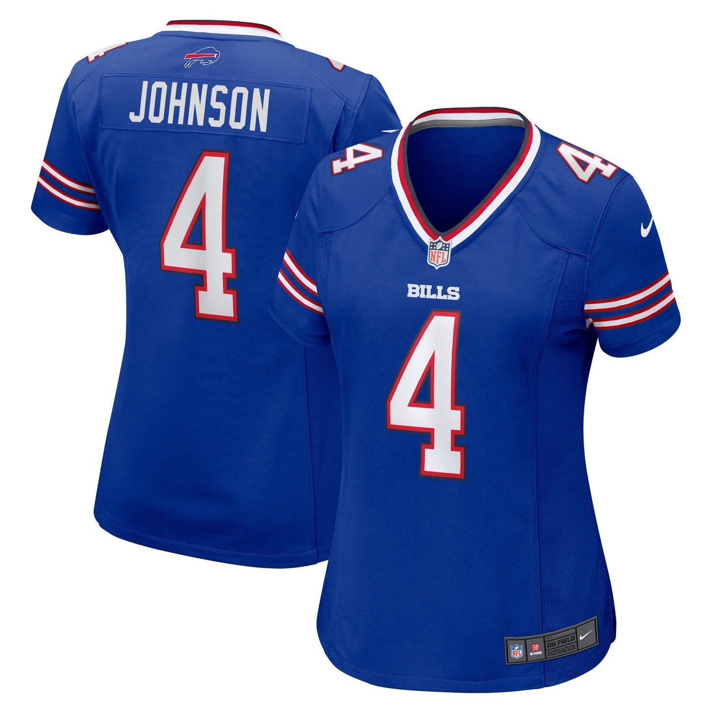 Women's Nike Jaquan Johnson Royal Buffalo Bills Game Player Jersey