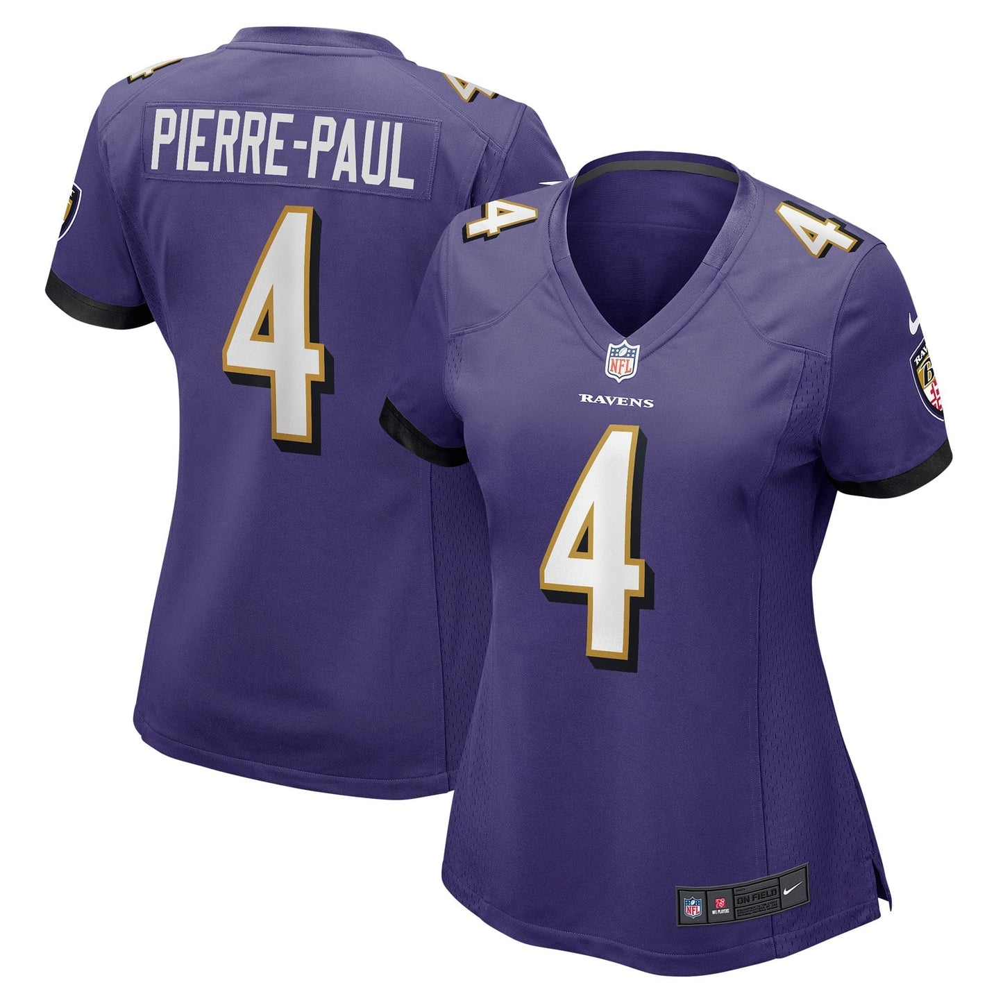 Women's Nike Jason Pierre-Paul Purple Baltimore Ravens Home Game Player Jersey