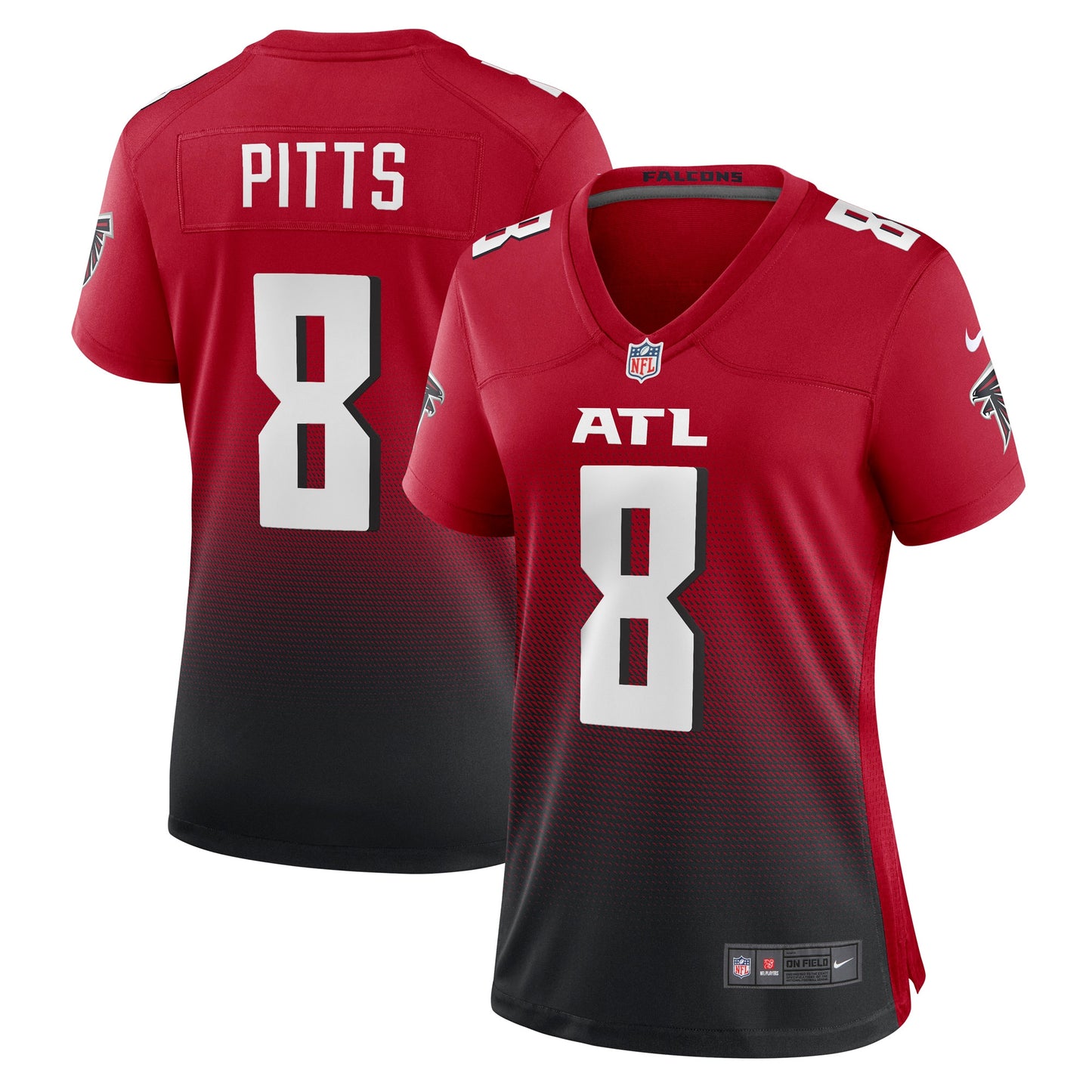 Kyle Pitts Atlanta Falcons Nike Women's Alternate Game Jersey - Red