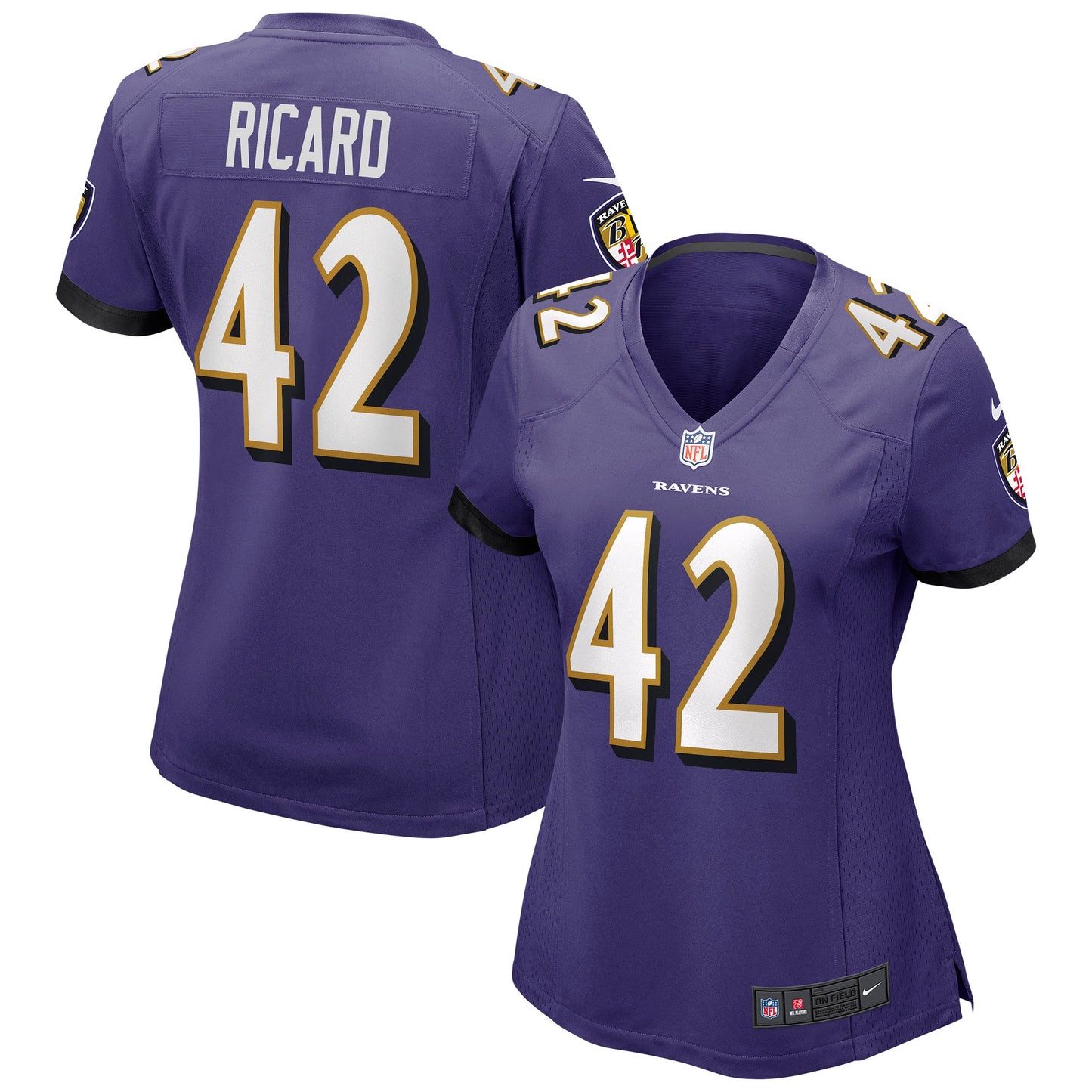 Patrick Ricard Baltimore Ravens Nike Women's Game Jersey - Purple