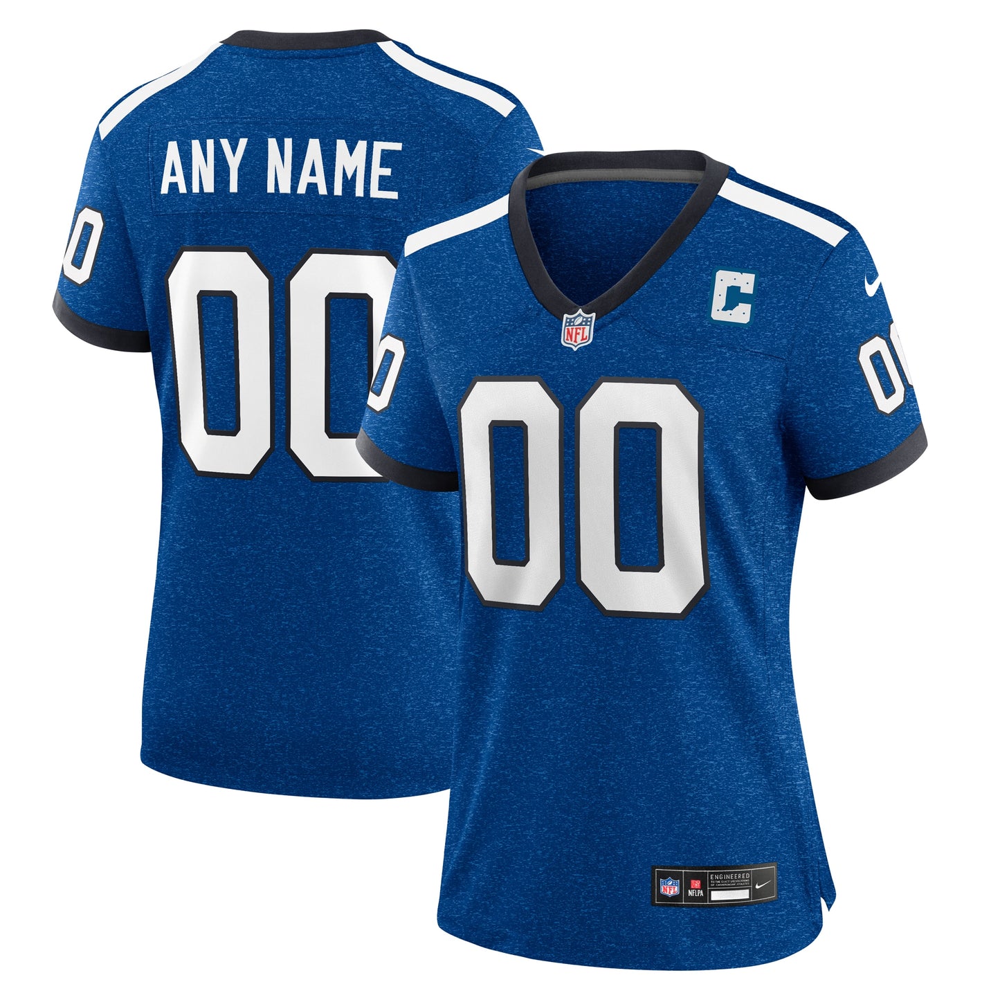 Indianapolis Colts Nike Women's Indiana Nights Alternate Custom Game Jersey - Royal