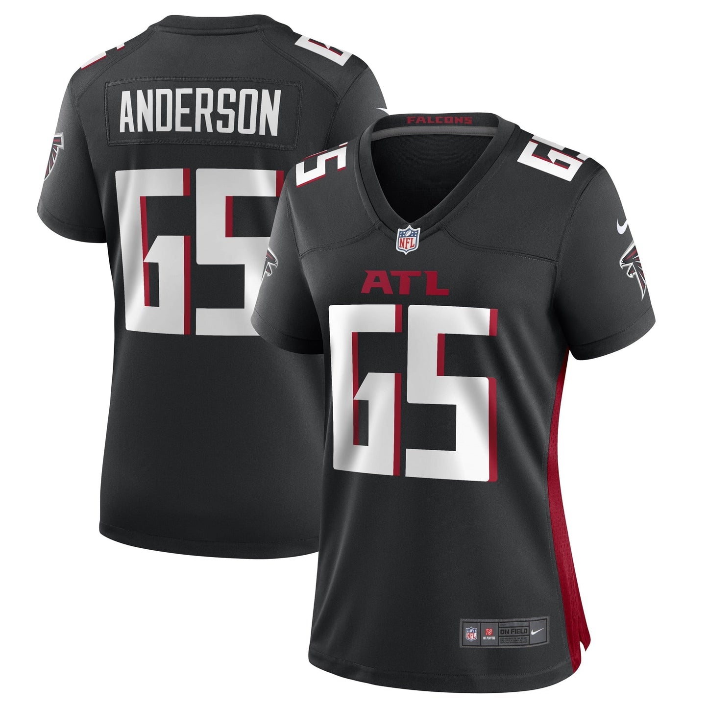 Women's Nike Abdullah Anderson Black Atlanta Falcons Game Player Jersey