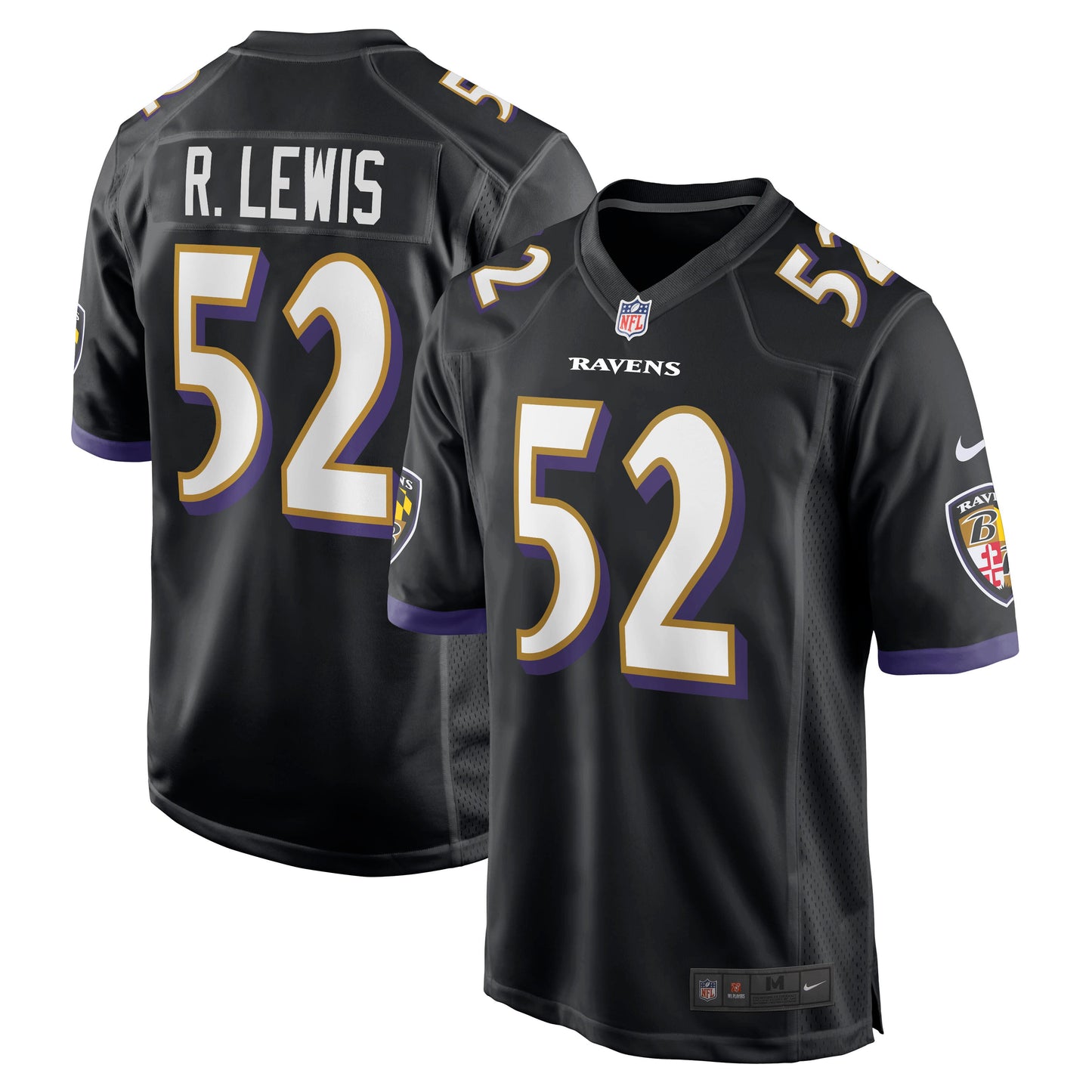 Ray Lewis Baltimore Ravens Nike Retired Player Jersey - Black