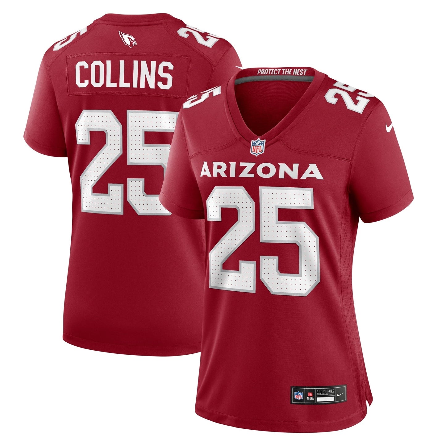 Women's Nike Zaven Collins Cardinal Arizona Cardinals Home Game Jersey